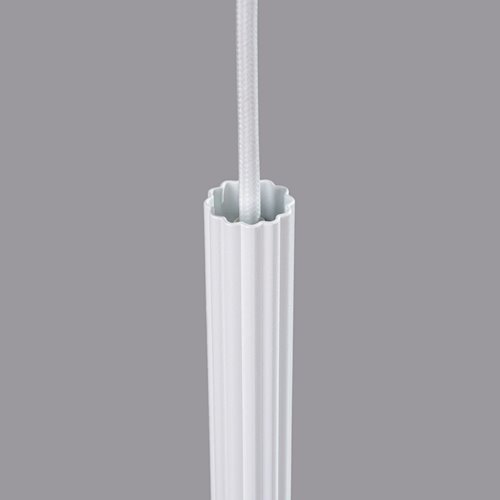 Lampa wisząca cienka tuba Arche 1xG9 biała