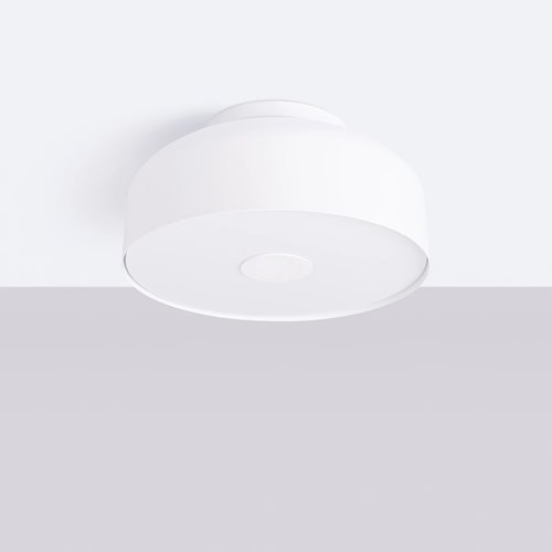 Lampa sufitowa okrągła Omiq 4xE27 biała
