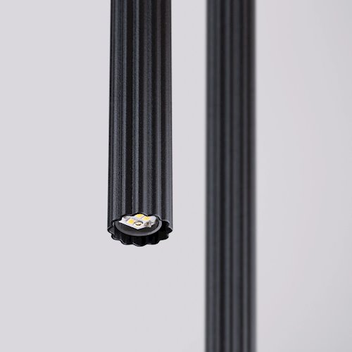 Lampa wisząca podwójna Arche 2xG9 okrągła czarna
