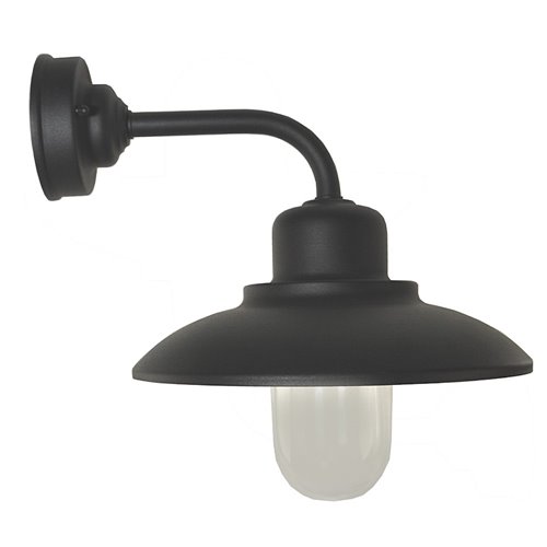 Kinkiet zewnętrzny Retro Bard czarny E27