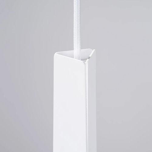 Lampa wisząca potrójna Prysm listwa 3xG9 biała