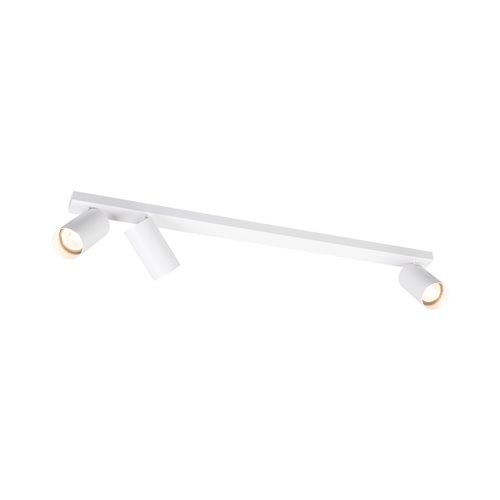 Lampa sufitowa z reflektorami Hero GU10 2+1 biała