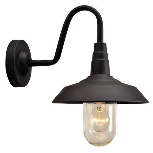 Kinkiet zewnętrzny Retro Nilda czarny E27