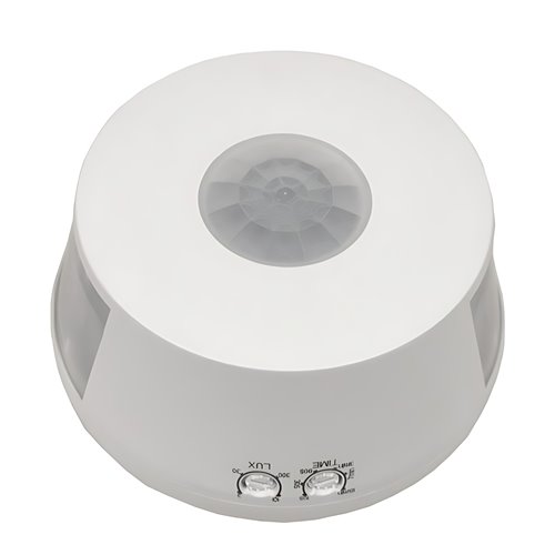 Czujnik ruchu PIR 230V 2000W okrągły natynkowy biały