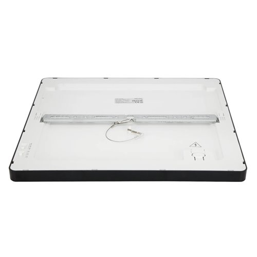 Panel LED o mocy 16W okrągły, podtynkowy, szklany z serii GLASS - biała  ciepła