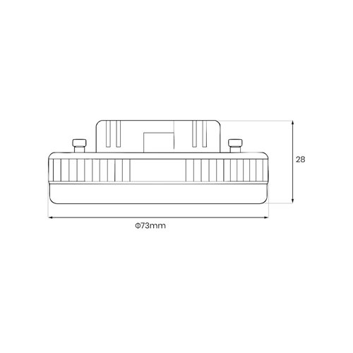 Żarówka LED GX53 8,5W 806lm 230V 3CCT