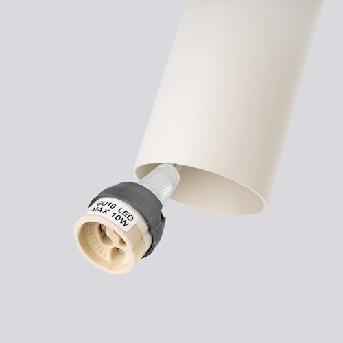 Lampa wisząca potrójna Lagos 3xGU10 listwa beżowa