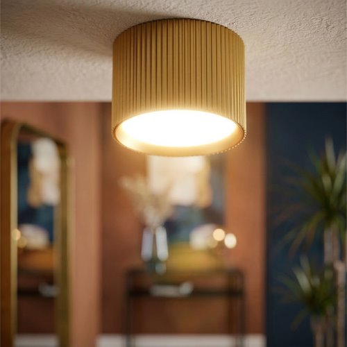 Lampa sufitowa GX53 Liora okrągła złota