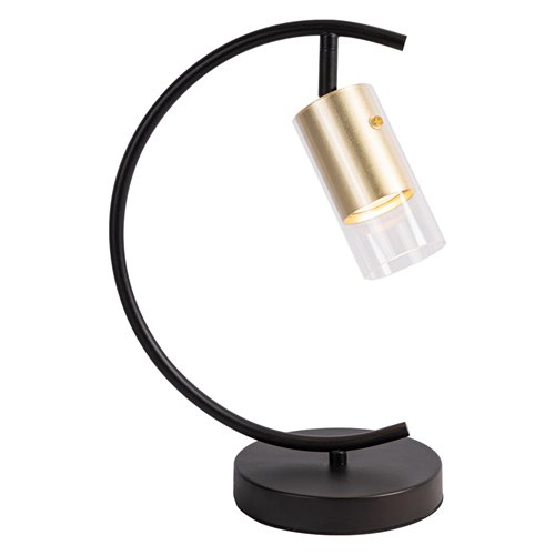 Lampa biurkowa 1xGU10 Ricky Złota