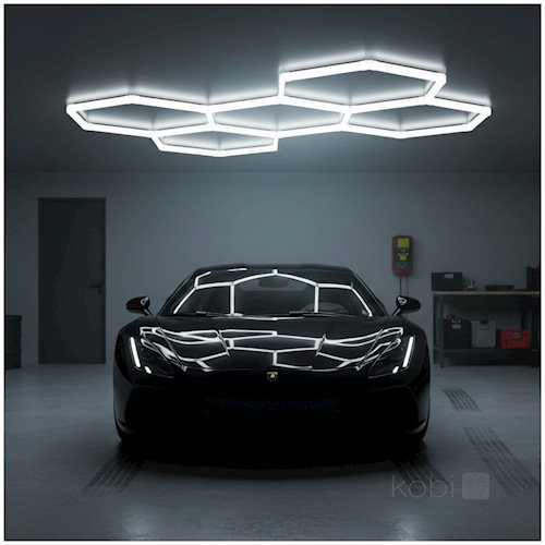 Lampa LED Hexagon Line 216W 21600lm 208x300cm 6500K