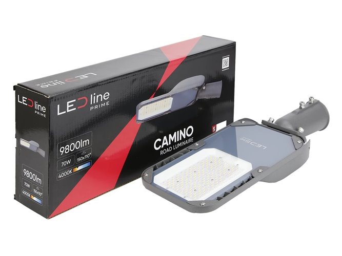 Lampa uliczna LED 200W BAHIRA - SMD3030 NICHIA - IP65 biała dzienna