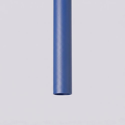 Lampa wisząca pojedyncza tuba Pastelo 1xG9 ultramarynowa