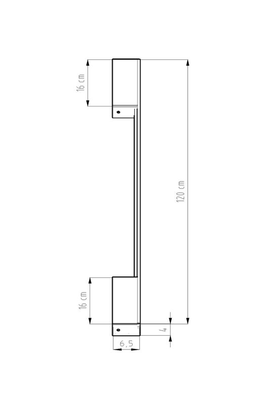 Kinkiet SAPPO 120 biały LED 4000K