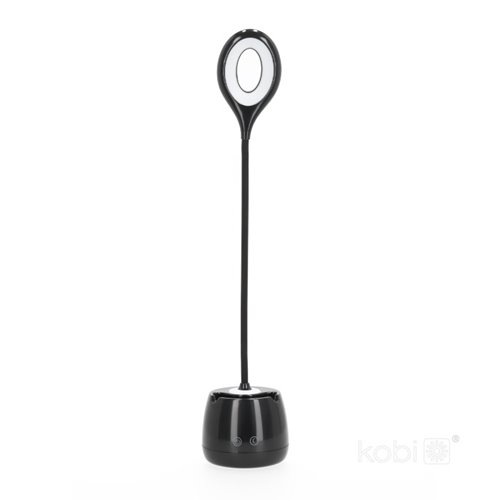 Lampka biurkowa LED 5W z koszykiem 1200mAh czarna