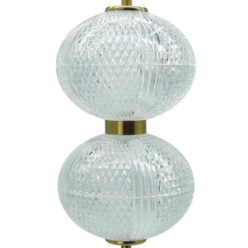 Lampa wiszące kule LED 39cm Amelia 30W - złota