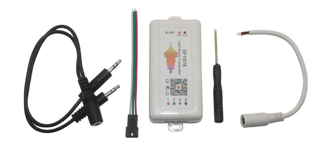 Sterownik LED Cyfrowy RGB Muzyczny 5-24V Bluetooth