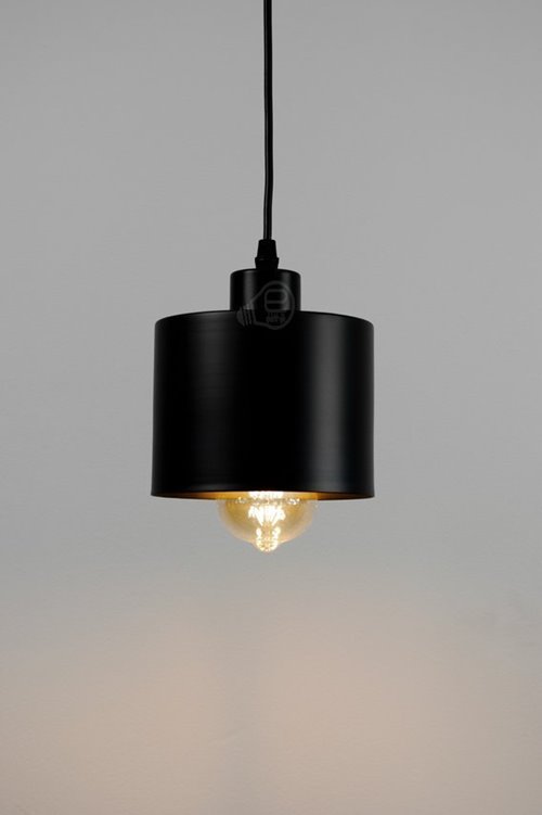 Lampa wisząca VESPER 1xE27 czarna