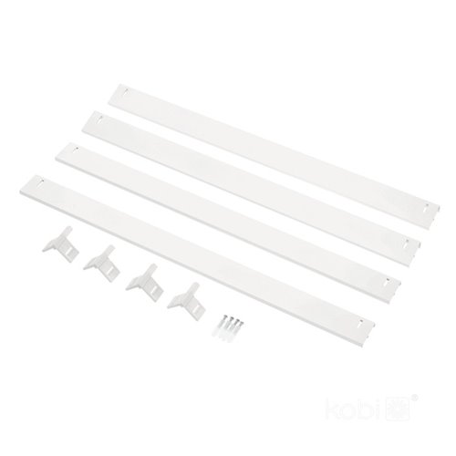 Ramka do paneli LED 60x60 45mm natynkowa biała