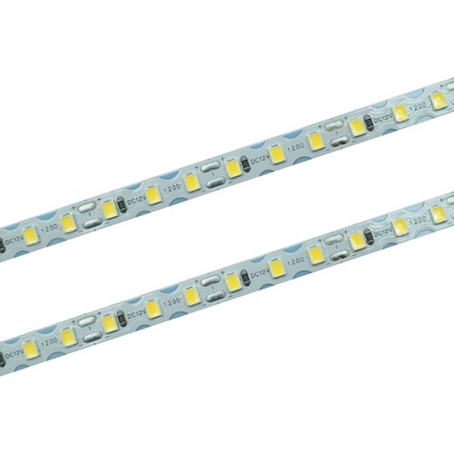 Taśma LED 12V skrętna 120xSMD2835 7W zimna - rolka 10m