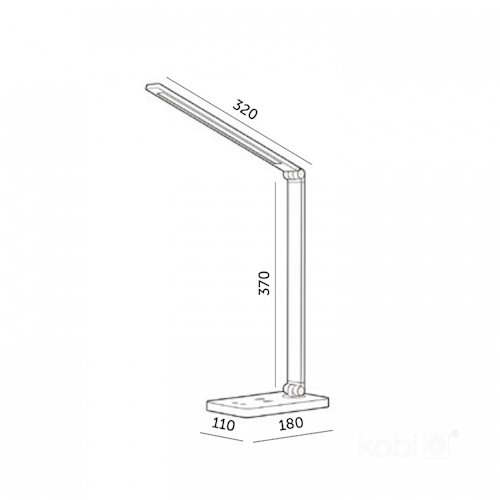 Lampka biurkowa LED Noblite Q 7W CCT biała