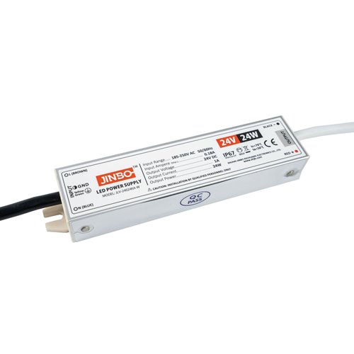Zasilacz LED 24V IP67 wodoodporny 24W 1A 5 lat gw.