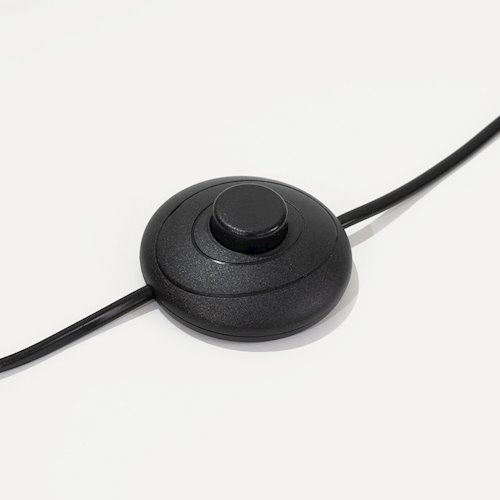 Lampa podłogowa drewniana Natt 1xE27 z abażurem taupe