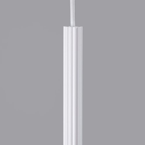 Lampa wisząca cienka tuba Arche 1xG9 biała