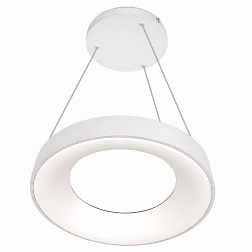 Lampa wisząca LED Orbit biała okrągła 32W 2714lm 4000K