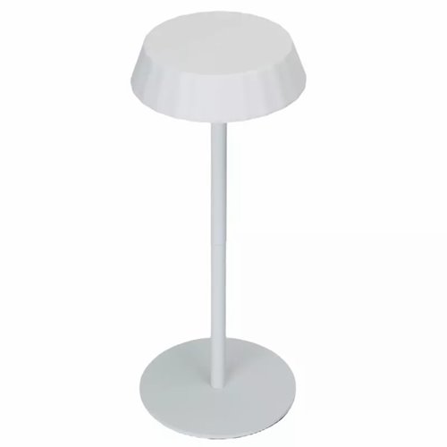 Lampka stołowa LED dotykowa 2,4W z akumulatorem biała
