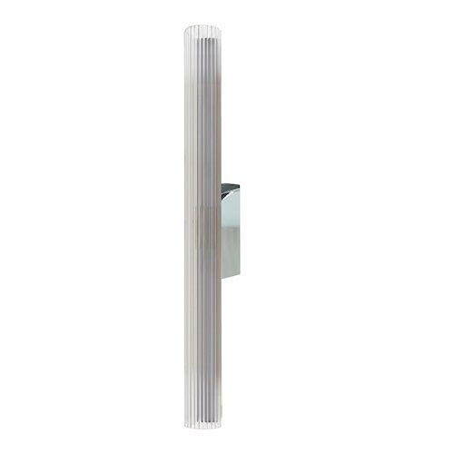 Kinkiet ścienny liniowy LED 11W 3CCT 60cm akryl chrom