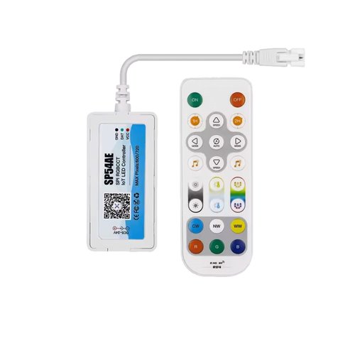 Sterownik LED Cyfrowy RGB+CCT WS2805 Wi-Fi/Bluetooth z pilotem