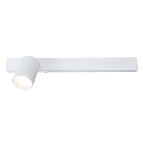Kinkiet liniowy LED UP 5W z reflektorem GU10 Front lewy biały