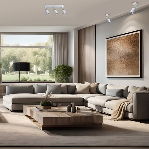 Lampa potrójna z reflektorami Neo 3xGU10 biały-chrom