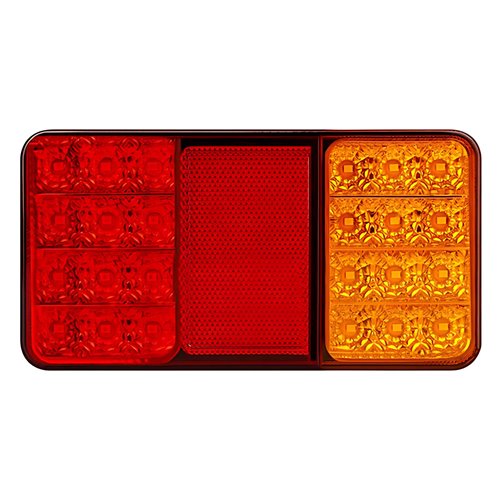 Lampa LED tylna zespolona 3w1 12V-24V 5W prawa