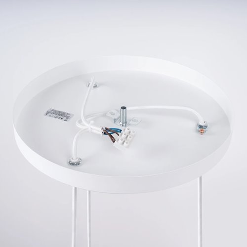 Lampa wisząca potrójna Brina okrągła 3xG9 biała