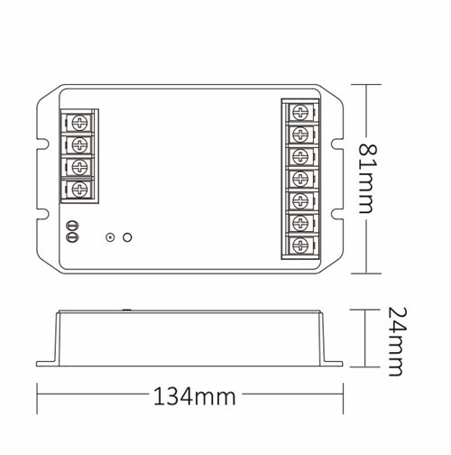 Mi-Light HR5 sterownik LED 5w1 12V-48V 30A