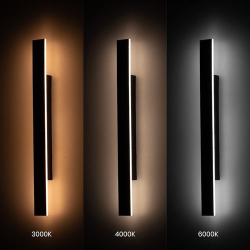 Lampa architektoniczna LED 11W 60cm Now CCT czarna