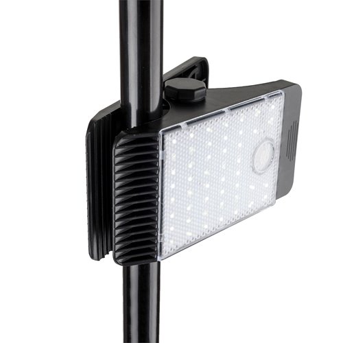 Lampa solarna LED 4W 400lm z klipsem i czujnikiem