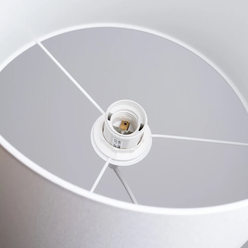 Lampa wisząca minimalistyczna Nova 30cm 1xE27 biała