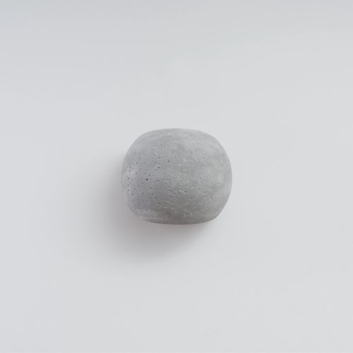 Kinkiet betonowy okrągły Globe 2xG9 szary