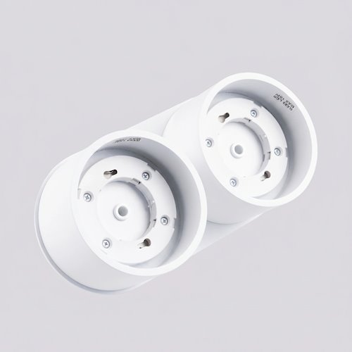 Lampa sufitowa podwójna tuba Modo 2xGx53 biała