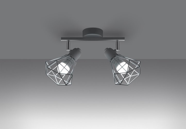 Lampa sufitowa listwa ARTEMIS 2xE14 biała