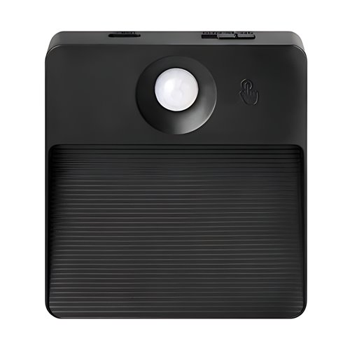 Lampka nocna LED USB z akumulatorem 3CCT 0,6W czarna