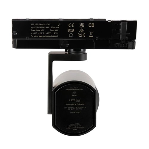 Reflektor 3-fazowy Caimeta AI 35W CRI98 36° CCT czarny