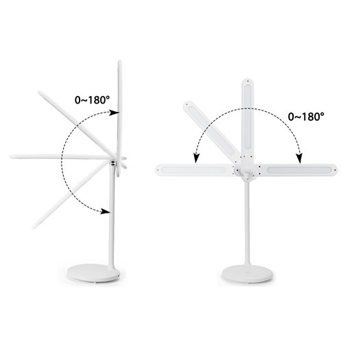 Lampka biurkowa LED 3W DIM+3CCT 200lm biała