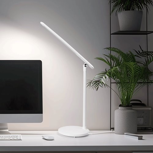Lampka biurkowa LED 3W DIM+3CCT 200lm biała