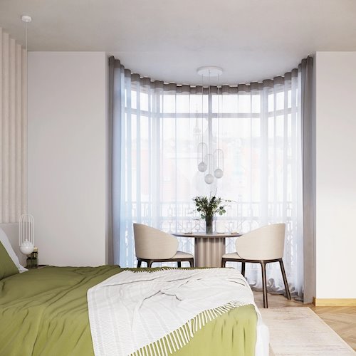 Lampa wisząca potrójna Brina okrągła 3xG9 biała