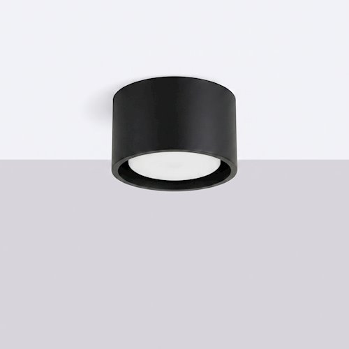 Lampa sufitowa tuba Modo 1xGx53 czarna