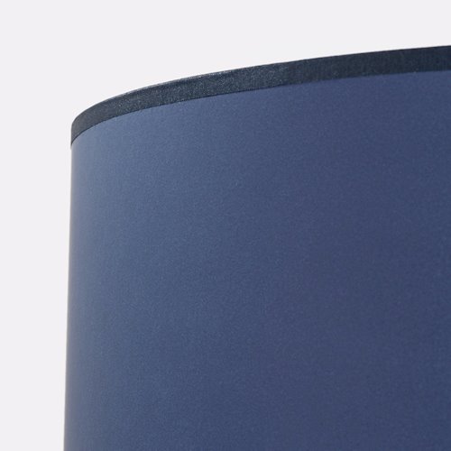 Lampa wisząca z abażurem Nevia 1xE27 granatowa