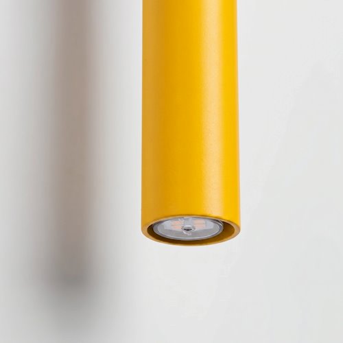 Kinkiet ścienny mini tuba góra-dół Pastelo 2xG9 żółty